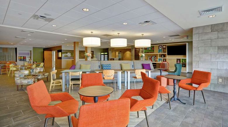 <b>Home2 Suites by Hilton Portland Airport Lobby</b>. Images powered by <a href="https://iceportal.shijigroup.com/" title="IcePortal" target="_blank">IcePortal</a>.