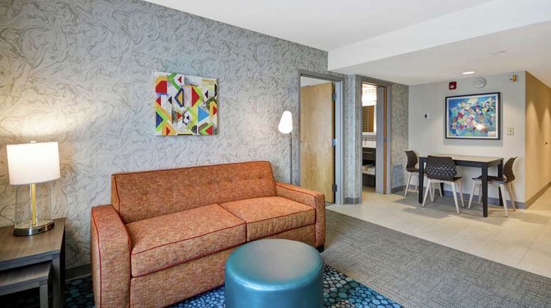 <b>Home2 Suites by Hilton Portland Airport Room</b>. Images powered by <a href="https://iceportal.shijigroup.com/" title="IcePortal" target="_blank">IcePortal</a>.