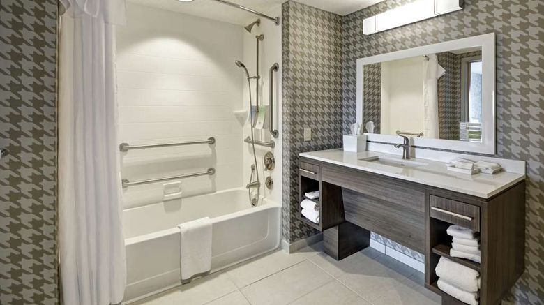 <b>Home2 Suites by Hilton Portland Airport Room</b>. Images powered by <a href="https://iceportal.shijigroup.com/" title="IcePortal" target="_blank">IcePortal</a>.