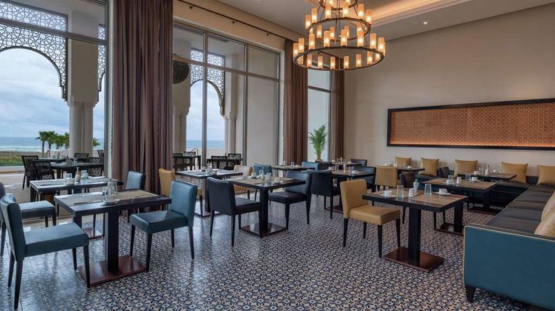 <b>Hilton Tangier Al Houara Resort & Spa Restaurant</b>. Images powered by <a href="https://iceportal.shijigroup.com/" title="IcePortal" target="_blank">IcePortal</a>.