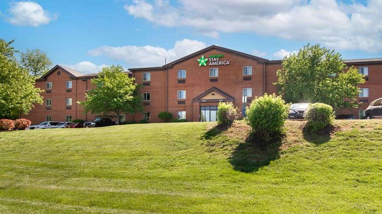 <b>Extended Stay America Stes St Louis Eart Exterior</b>. Images powered by <a href="https://iceportal.shijigroup.com/" title="IcePortal" target="_blank">IcePortal</a>.
