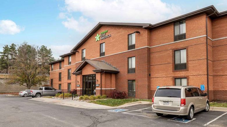 <b>Extended Stay America Suites Omaha West Exterior</b>. Images powered by <a href="https://iceportal.shijigroup.com/" title="IcePortal" target="_blank">IcePortal</a>.