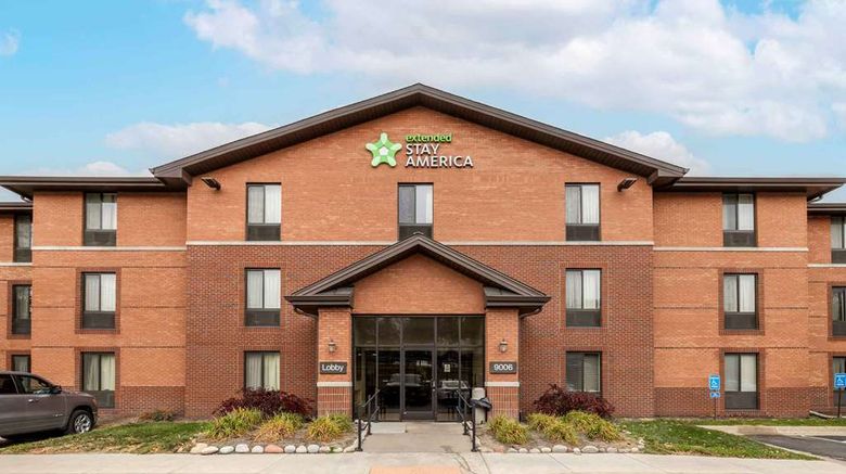 Extended Stay America Suites Omaha West Exterior. Images powered by <a href="https://iceportal.shijigroup.com" target="_blank" rel="noopener">Ice Portal</a>.