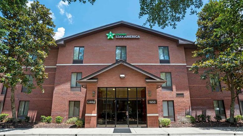 Extended Stay America Stes Tallahassee Exterior. Images powered by <a href="https://iceportal.shijigroup.com" target="_blank" rel="noopener">Ice Portal</a>.