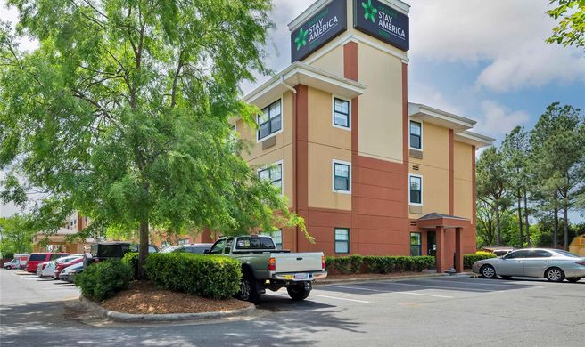 Extended Stay America Stes Charlotte Pin Exterior