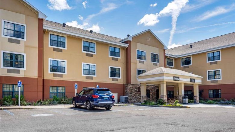 Extended Stay America Suites Carnegie Exterior. Images powered by <a href="https://iceportal.shijigroup.com" target="_blank" rel="noopener">Ice Portal</a>.