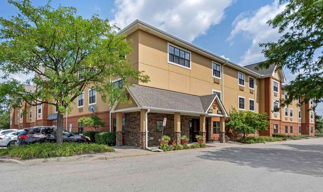 Extended Stay America Stes Chicago Rolli Exterior