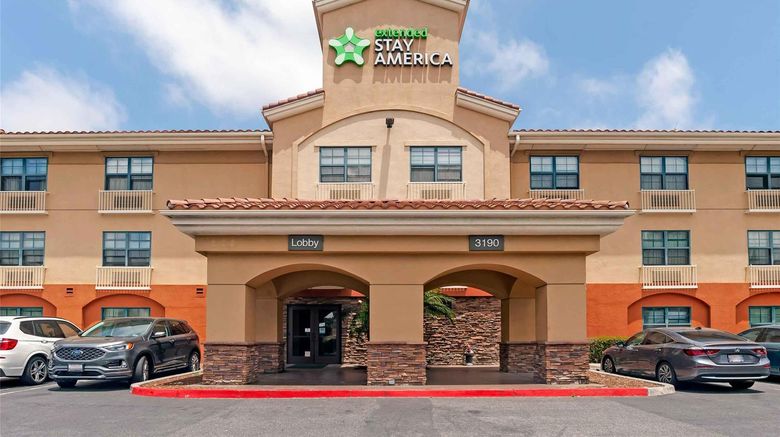 Extended Stay America Stes Oceanside Exterior. Images powered by <a href="https://iceportal.shijigroup.com" target="_blank" rel="noopener">Ice Portal</a>.