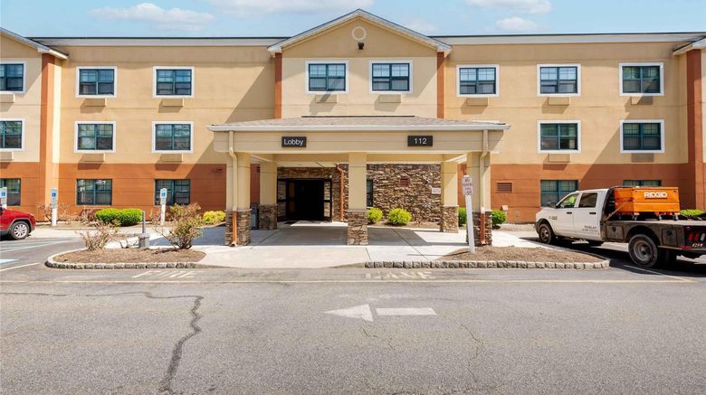 Extended Stay America Stes Ramsey Upper Exterior. Images powered by <a href="https://iceportal.shijigroup.com" target="_blank" rel="noopener">Ice Portal</a>.