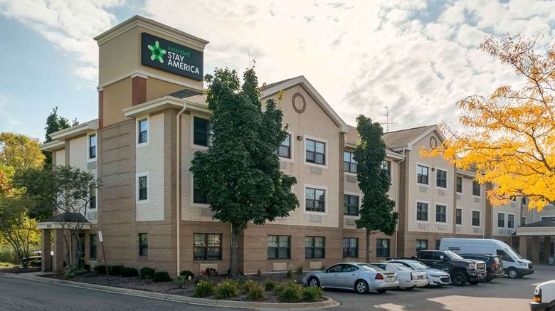 Extended Stay America Stes Detroit Arpt Exterior. Images powered by <a href="https://iceportal.shijigroup.com" target="_blank" rel="noopener">Ice Portal</a>.