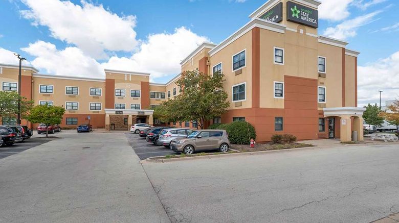 Extended Stay America Stes Chicago Midwa Exterior. Images powered by <a href="https://iceportal.shijigroup.com" target="_blank" rel="noopener">Ice Portal</a>.