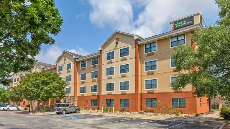 <b>Extended Stay America Stes Austin Sw Exterior</b>. Images powered by <a href="https://iceportal.shijigroup.com/" title="IcePortal" target="_blank">IcePortal</a>.