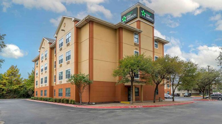 Extended Stay America Stes Lakeline Mall Exterior. Images powered by <a href="https://iceportal.shijigroup.com" target="_blank" rel="noopener">Ice Portal</a>.