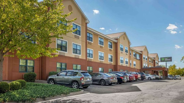<b>Extended Stay America Stes Columbia Stad Exterior</b>. Images powered by <a href="https://iceportal.shijigroup.com/" title="IcePortal" target="_blank">IcePortal</a>.