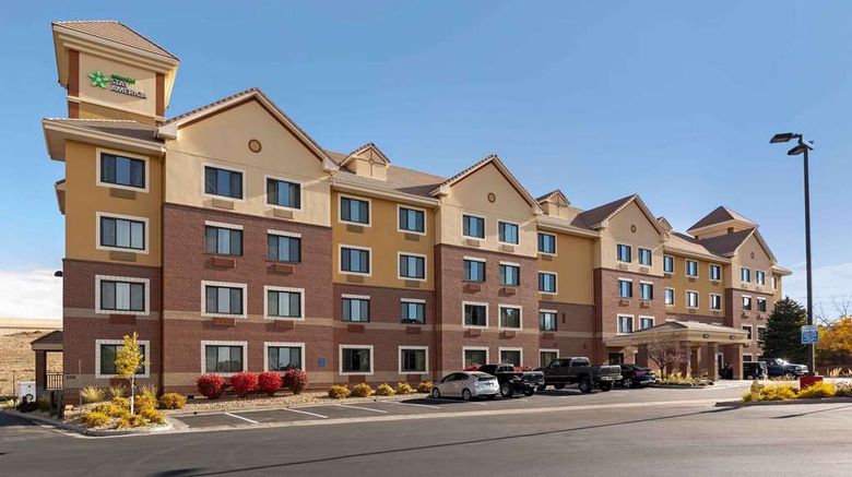 <b>Extended Stay America Stes Park Meadows Exterior</b>. Images powered by <a href="https://iceportal.shijigroup.com/" title="IcePortal" target="_blank">IcePortal</a>.