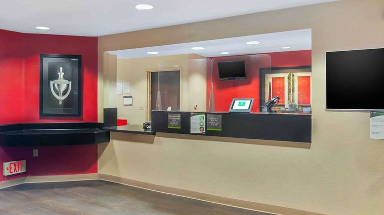<b>Extended Stay America Stes La Harborgate Lobby</b>. Images powered by <a href="https://iceportal.shijigroup.com/" title="IcePortal" target="_blank">IcePortal</a>.