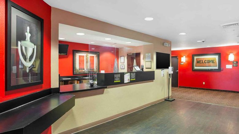 <b>Extended Stay America Stes La Harborgate Lobby</b>. Images powered by <a href="https://iceportal.shijigroup.com/" title="IcePortal" target="_blank">IcePortal</a>.