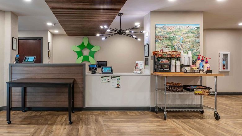 <b>Extended Stay America Prem Stes Belmont Lobby</b>. Images powered by <a href="https://iceportal.shijigroup.com/" title="IcePortal" target="_blank">IcePortal</a>.
