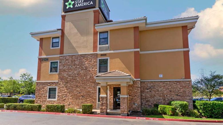 Extended Stay America Stes Stockton Trac Exterior. Images powered by <a href="https://iceportal.shijigroup.com" target="_blank" rel="noopener">Ice Portal</a>.