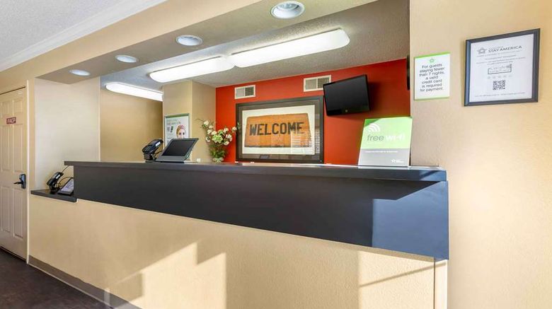 <b>Extended Stay America Stes Mesa West Lobby</b>. Images powered by <a href="https://iceportal.shijigroup.com/" title="IcePortal" target="_blank">IcePortal</a>.