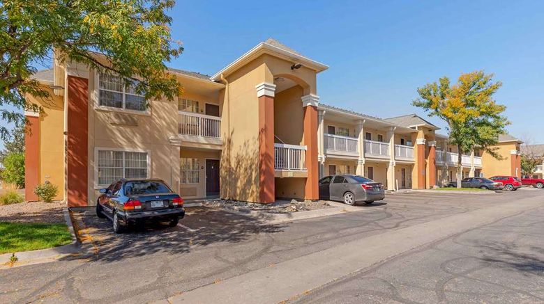 <b>Extended Stay America Stes Denver S Auro Exterior</b>. Images powered by <a href="https://iceportal.shijigroup.com/" title="IcePortal" target="_blank">IcePortal</a>.