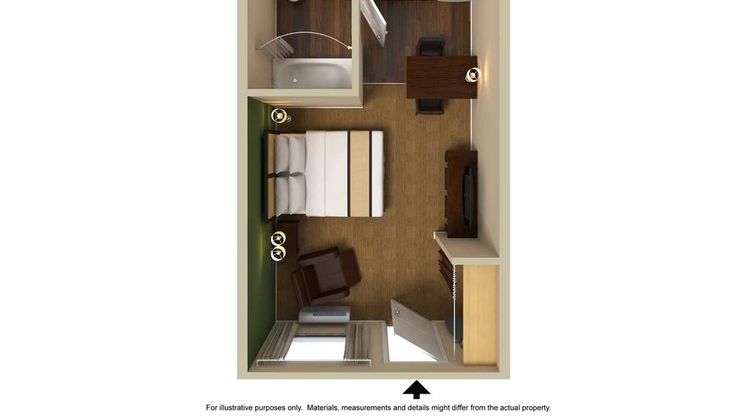 Extended Stay America Houston NRG Fannin Room