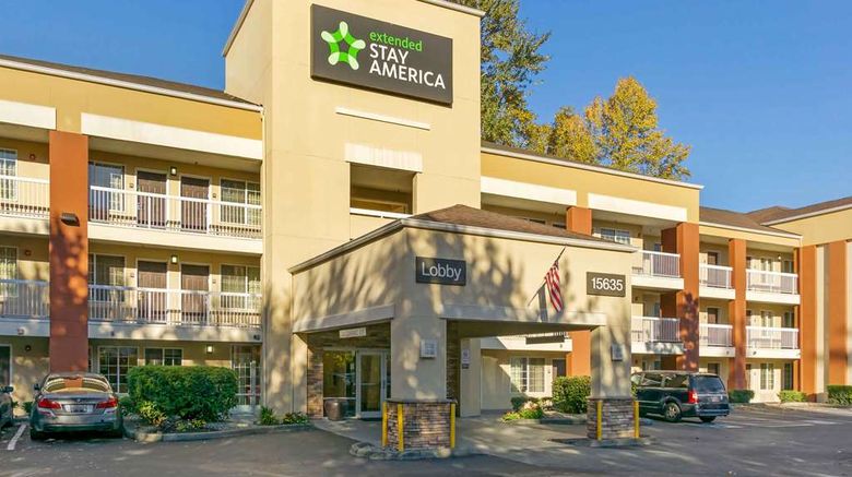<b>Extended Stay America Stes Sea Southcent Exterior</b>. Images powered by <a href="https://iceportal.shijigroup.com/" title="IcePortal" target="_blank">IcePortal</a>.