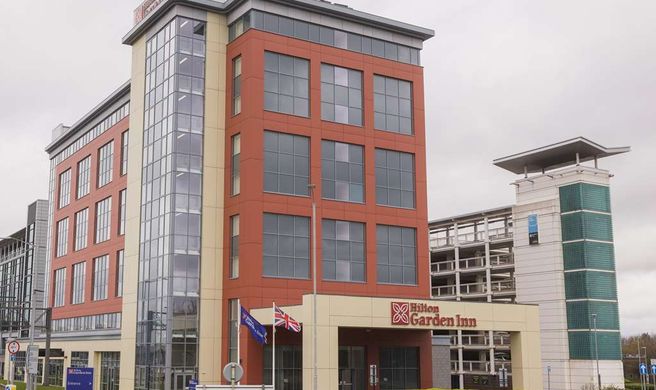 Hilton Garden Inn Birmingham Airport Exterior