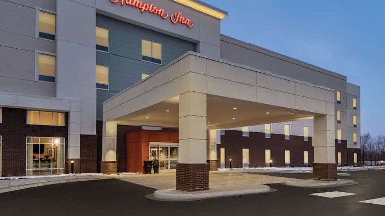 Hampton Inn Brooklyn Park Exterior. Images powered by <a href="https://iceportal.shijigroup.com" target="_blank" rel="noopener">Ice Portal</a>.