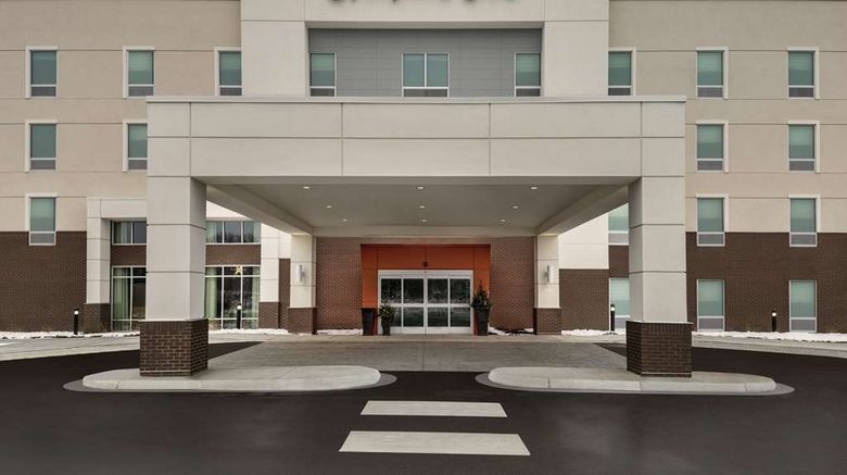 <b>Hampton Inn Brooklyn Park Exterior</b>. Images powered by <a href="https://iceportal.shijigroup.com/" title="IcePortal" target="_blank">IcePortal</a>.