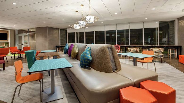 <b>Home2 Suites by Hilton Bradenton Airport Lobby</b>. Images powered by <a href="https://iceportal.shijigroup.com/" title="IcePortal" target="_blank">IcePortal</a>.