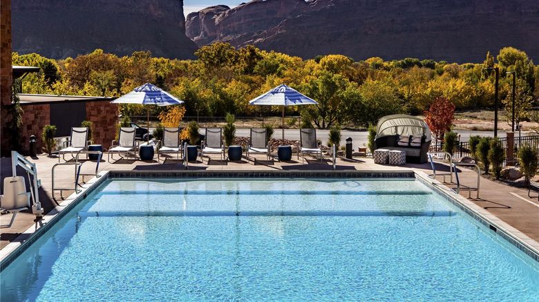 <b>Hyatt Place Moab Pool</b>. Images powered by <a href="https://iceportal.shijigroup.com/" title="IcePortal" target="_blank">IcePortal</a>.