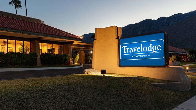 <b>Travelodge by Wyndham Palm Springs Exterior</b>. Images powered by <a href="https://iceportal.shijigroup.com/" title="IcePortal" target="_blank">IcePortal</a>.