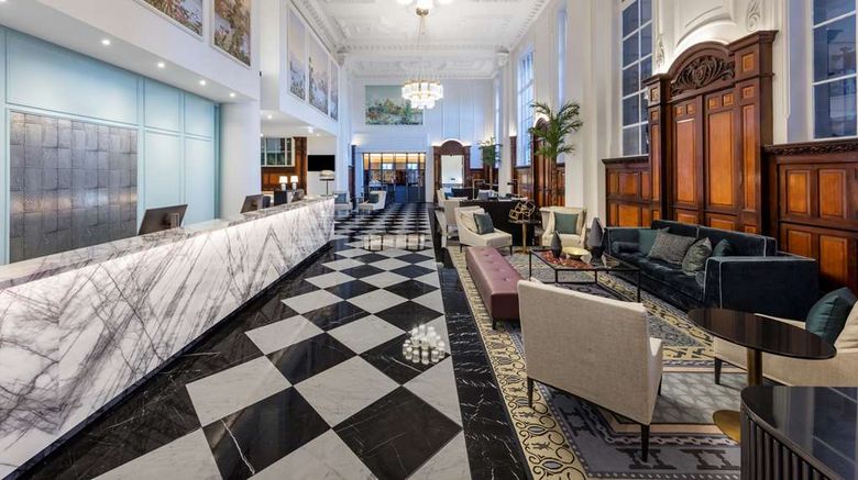 <b>Adina Apartment Hotel Brisbane Lobby</b>. Images powered by <a href="https://iceportal.shijigroup.com/" title="IcePortal" target="_blank">IcePortal</a>.