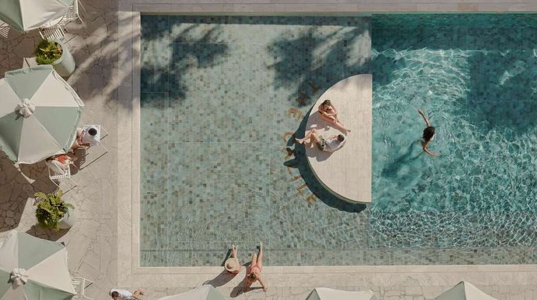 <b>The Calile Hotel Brisbane Pool</b>. Images powered by <a href="https://iceportal.shijigroup.com/" title="IcePortal" target="_blank">IcePortal</a>.