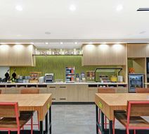 Home2 Suites Raleigh Durham Airport Lobby