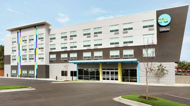 Tru by Hilton Harbison/Columbia Exterior. Images powered by <a href="https://iceportal.shijigroup.com" target="_blank" rel="noopener">Ice Portal</a>.