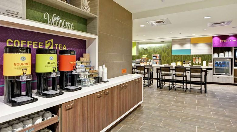 <b>Home2 Suites by Hilton Daytona Restaurant</b>. Images powered by <a href="https://iceportal.shijigroup.com/" title="IcePortal" target="_blank">IcePortal</a>.