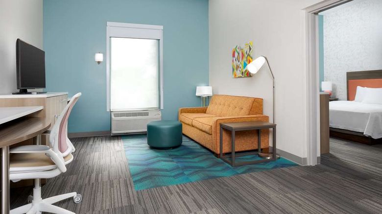 <b>Home2 Suites by Hilton Clermont Room</b>. Images powered by <a href="https://iceportal.shijigroup.com/" title="IcePortal" target="_blank">IcePortal</a>.