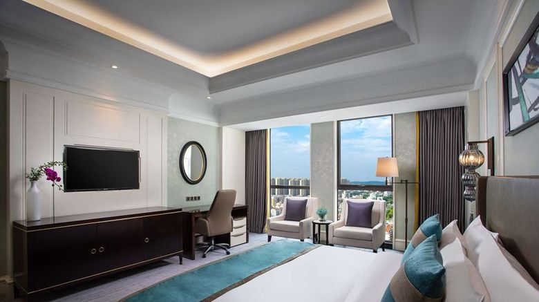 <b>Ramada Plaza by Wyndham Wuhan Huangpi Room</b>. Images powered by <a href="https://iceportal.shijigroup.com/" title="IcePortal" target="_blank">IcePortal</a>.