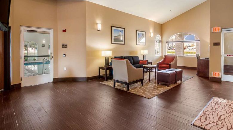 <b>Comfort Inn Lehi Lobby</b>. Images powered by <a href="https://iceportal.shijigroup.com/" title="IcePortal" target="_blank">IcePortal</a>.