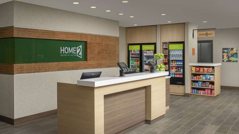<b>Home2 Suites by Hilton Lakeland Lobby</b>. Images powered by <a href="https://iceportal.shijigroup.com/" title="IcePortal" target="_blank">IcePortal</a>.