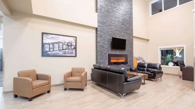<b>Super 8 by Wyndham Canmore Lobby</b>. Images powered by <a href="https://iceportal.shijigroup.com/" title="IcePortal" target="_blank">IcePortal</a>.
