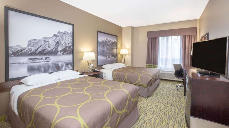 <b>Super 8 by Wyndham Canmore Room</b>. Images powered by <a href="https://iceportal.shijigroup.com/" title="IcePortal" target="_blank">IcePortal</a>.