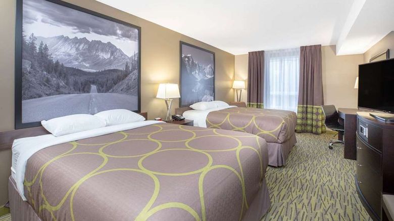 <b>Super 8 by Wyndham Canmore Suite</b>. Images powered by <a href="https://iceportal.shijigroup.com/" title="IcePortal" target="_blank">IcePortal</a>.