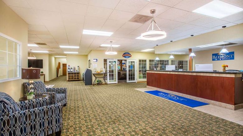 Baymont by Wyndham Fort Morgan Lobby. Images powered by <a href="https://iceportal.shijigroup.com" target="_blank" rel="noopener">Ice Portal</a>.