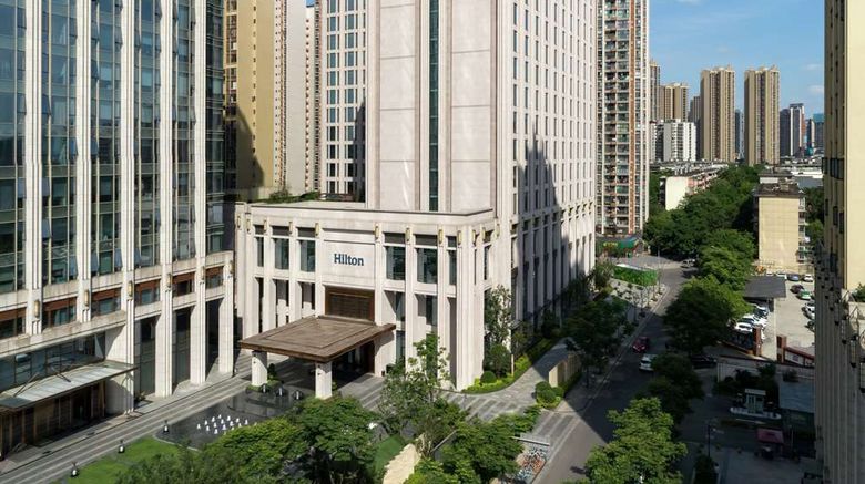 <b>Hilton Chengdu Chenghua Exterior</b>. Images powered by <a href="https://iceportal.shijigroup.com/" title="IcePortal" target="_blank">IcePortal</a>.