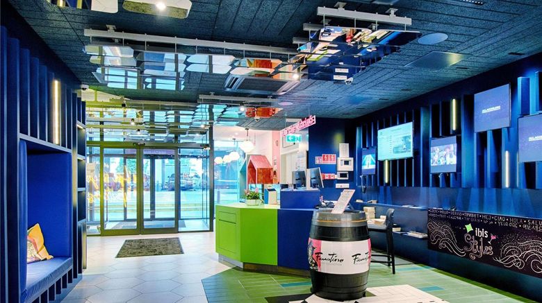 <b>Ibis Styles Warszawa Centrum Exterior</b>. Images powered by <a href="https://iceportal.shijigroup.com/" title="IcePortal" target="_blank">IcePortal</a>.