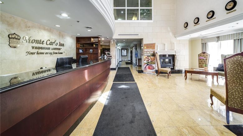 <b>Monte Carlo Inn Vaughan Suites Lobby</b>. Images powered by <a href="https://iceportal.shijigroup.com/" title="IcePortal" target="_blank">IcePortal</a>.