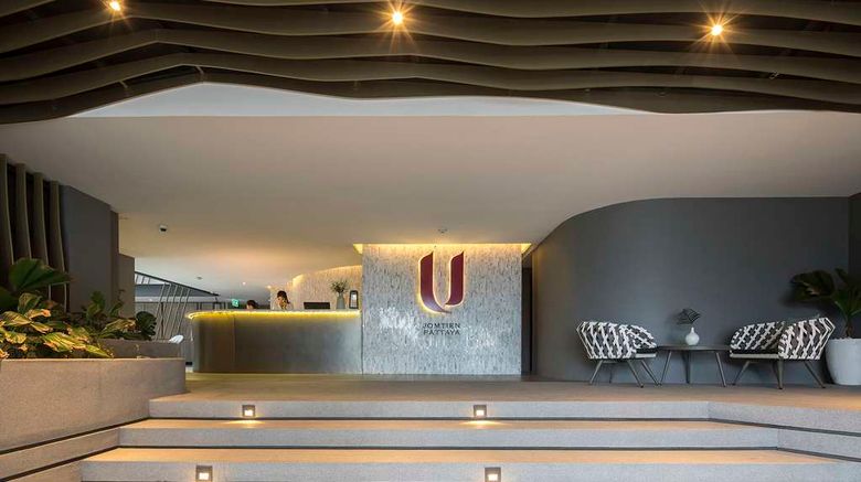 <b>U Jomtien Pattaya Lobby</b>. Images powered by <a href="https://iceportal.shijigroup.com/" title="IcePortal" target="_blank">IcePortal</a>.